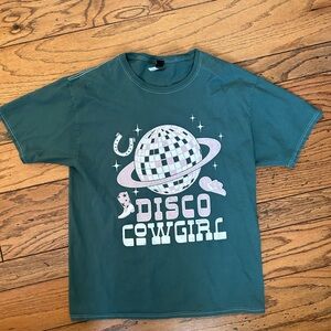 Disco Cowgirl Graphic T-Shirt